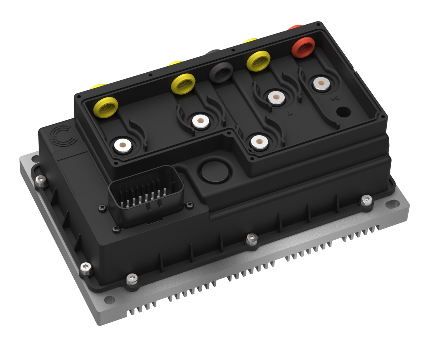 DD700 controller: cover off: motor phase and battery terminals