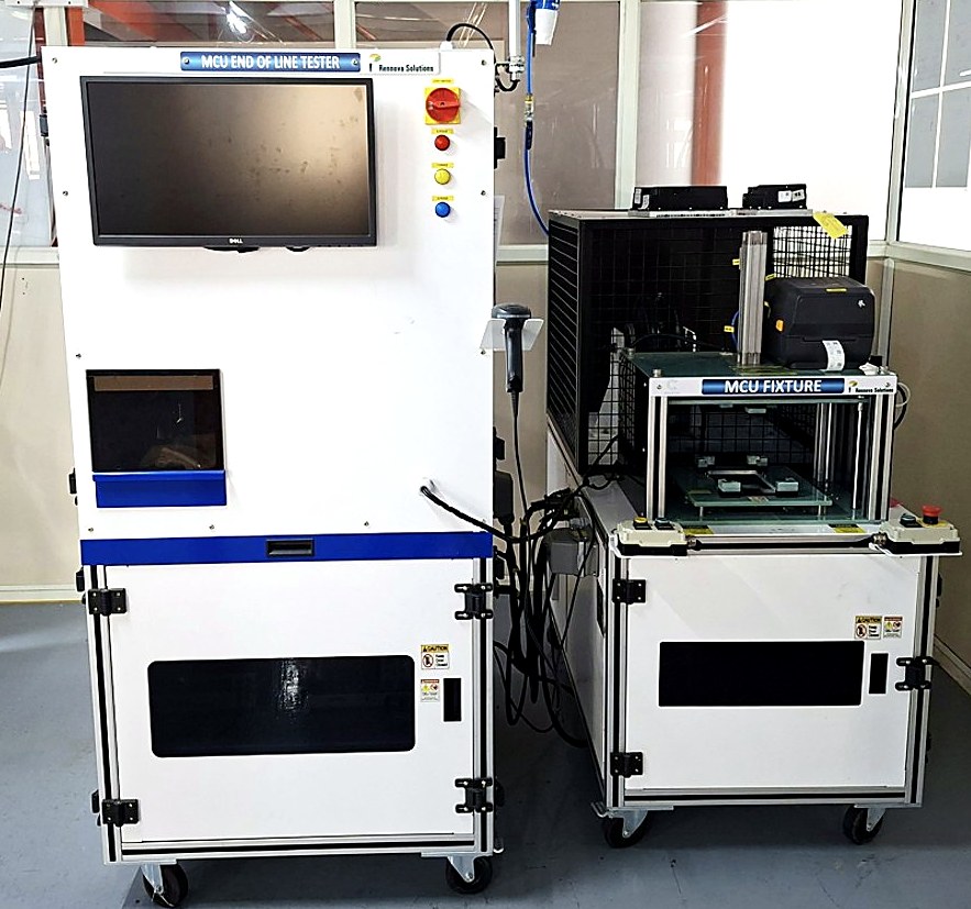 End-of-line tester