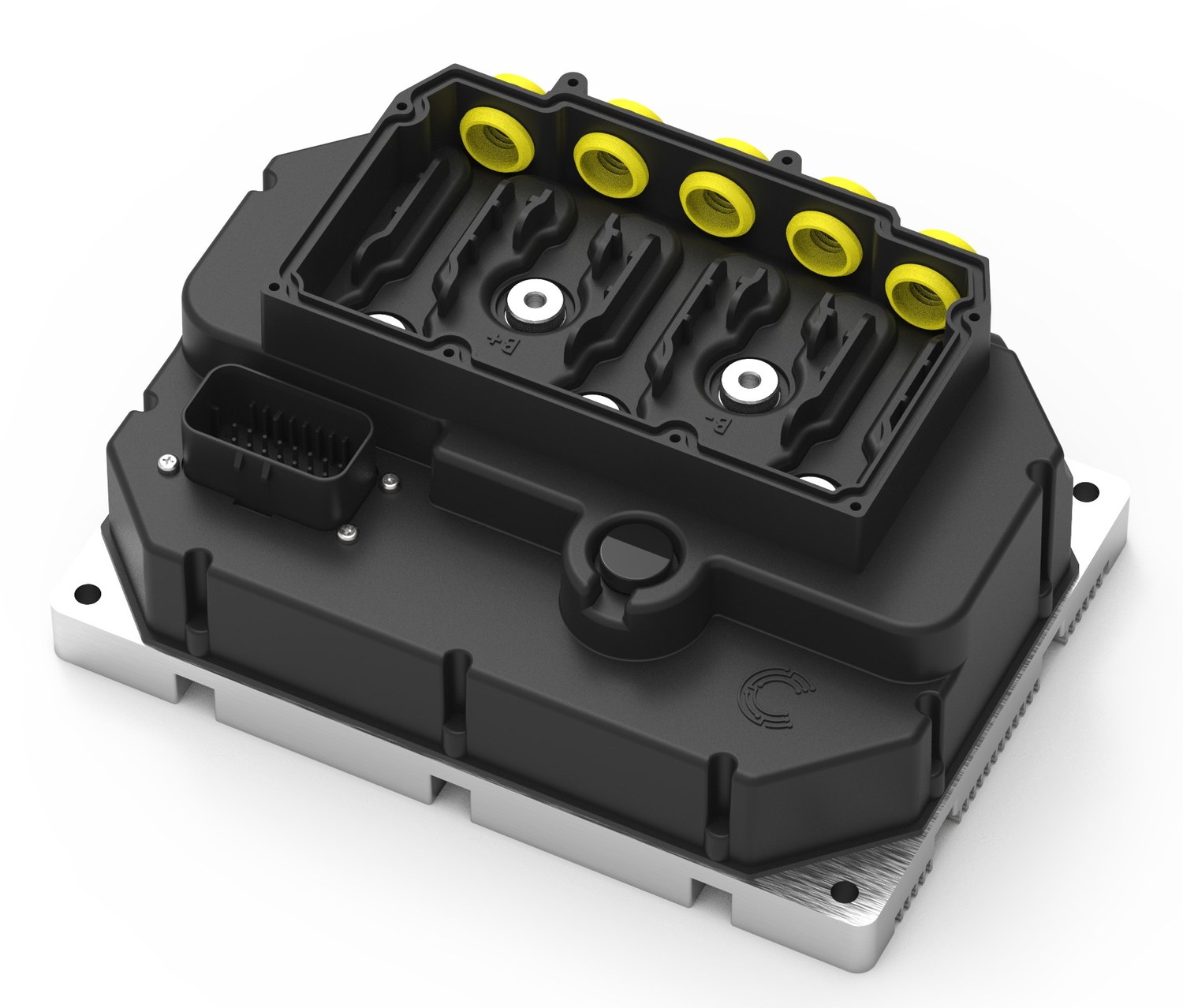 WV300 controller: cover off, connector side